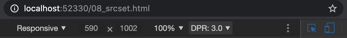 The Device Pixel Ratio setting in Chrome 83.